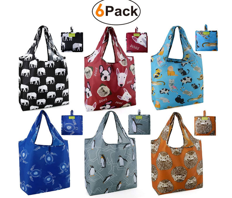 Colorful Shopping Bag 6-Pack