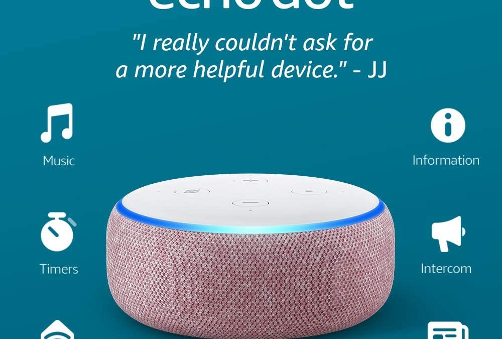 Echo Dot (3rd Gen) – Smart speaker with Alexa