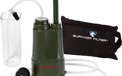 Survivor Filter Pro – Hand Pump Camping Water Filter – Emergency Water Filter