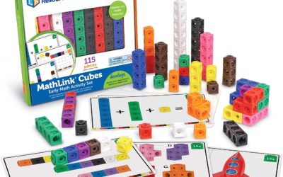 Learning Resources Early Math MathLink Cube Activity Set