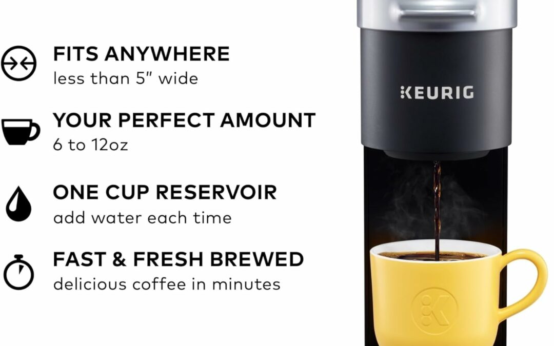 Keurig K-Mini Single Serve Coffee Maker, Black